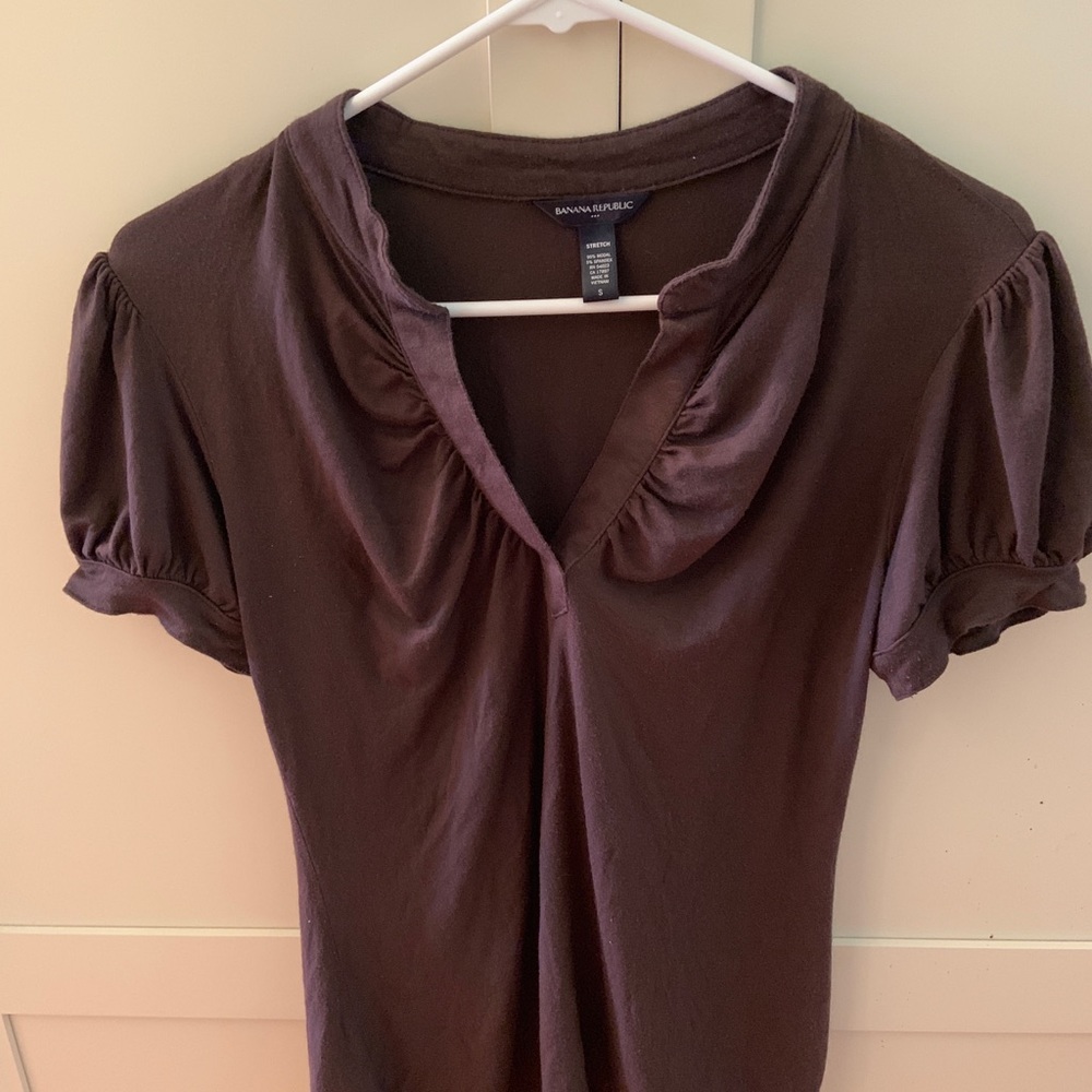 Women’s banana republic brown blouse